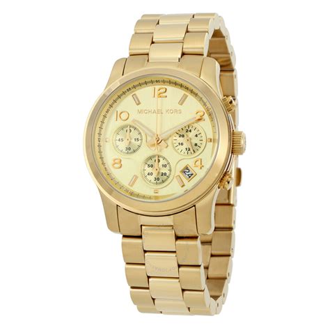 michael kors 5055 gold watch|Michael Kors gold watches for women.